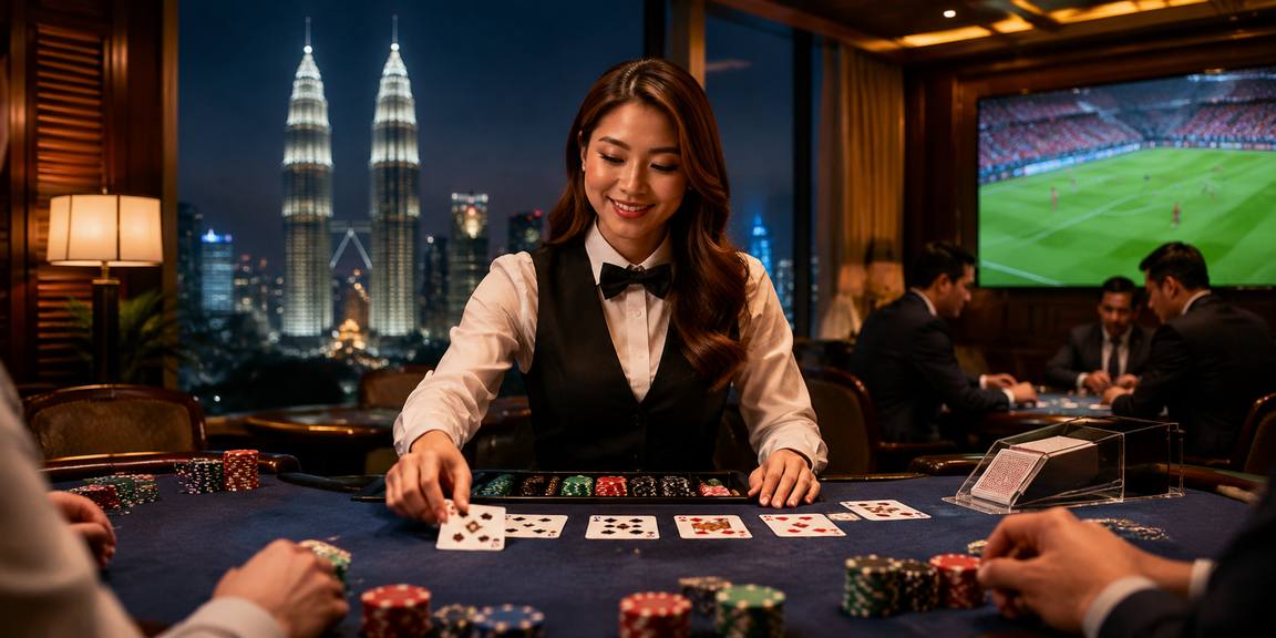 Meja Live Casino Dengan Dealer Sebenar Setiap Hari